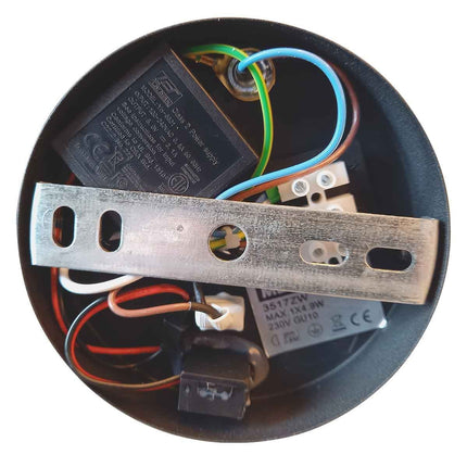 Wandl. 1-l. GU10 + USB-A  *M*