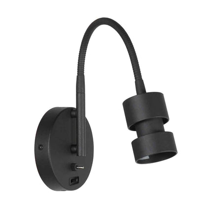 Wandl. 1-l. GU10 + USB-A  *M*