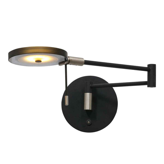 Wandl. 1-l. led grey. glas