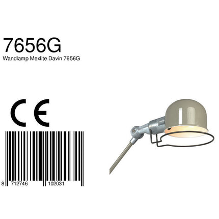 Wandlamp Davin 7656G Groen