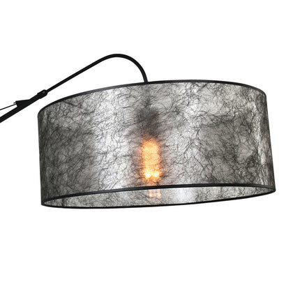 Wandlamp Elegant Classy 2574ZW+K1066NS Zwart-Sizoflor Zwart