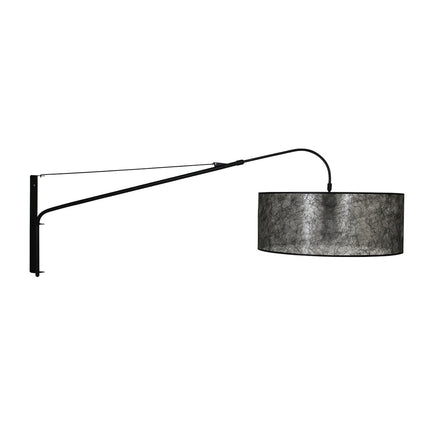 Wandlamp Elegant Classy 2574ZW+K1066NS Zwart-Sizoflor Zwart