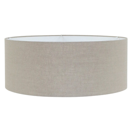 Wandlamp Elegant Classy 2574ZW+K1066RS Zwart-Grijs Linnen