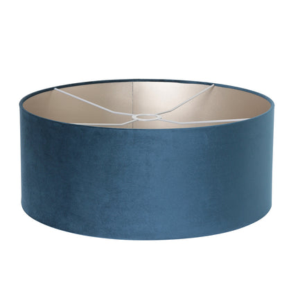Wandlamp Elegant Classy 2574ZW+K1066ZS Zwart-Fluweel Blauw