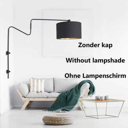 Wandlamp Linstrøm 3404ZW zonder kap