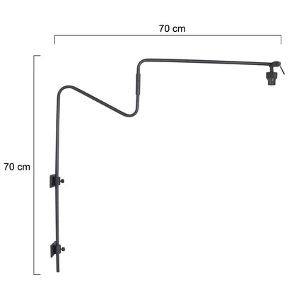 Wandlamp Linstrøm 3404ZW zonder kap