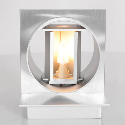 Wandlamp Muro 3366ST Staal