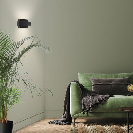 Wandlamp Muro 3368ZW Zwart