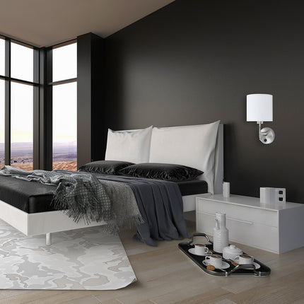 Wandlamp Noor 1562ST Staal
