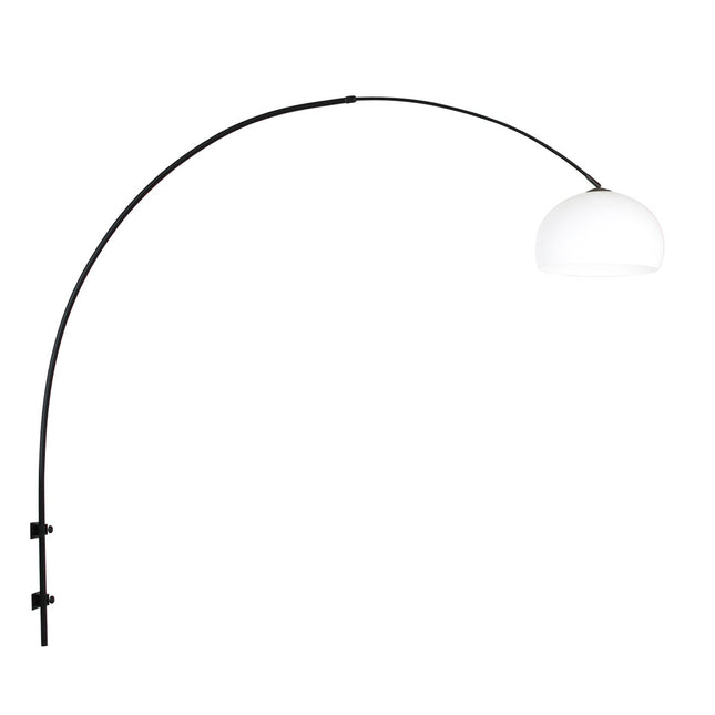 Wandlamp Sparkled Light 1481ZW+K10610S Zwart-Wit Kunststof