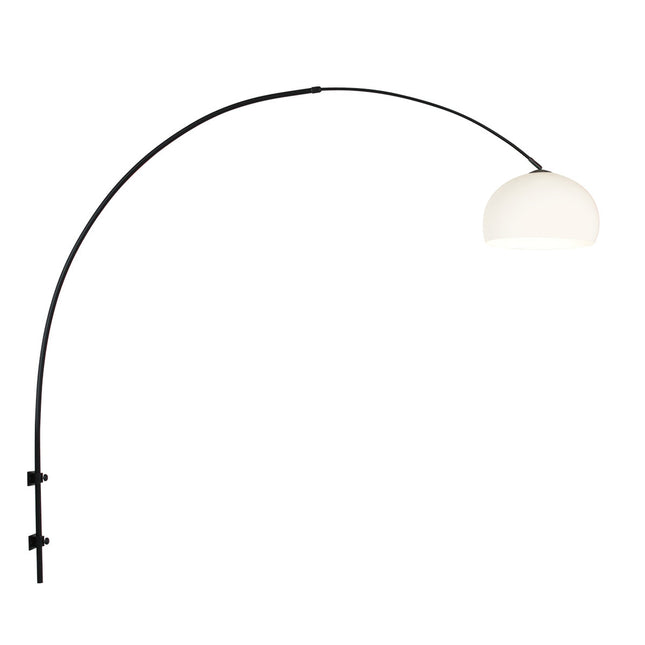 Wandlamp Sparkled Light 1481ZW+K10610S Zwart-Wit Kunststof