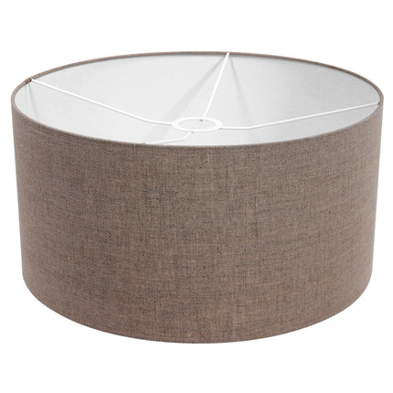 Wandlamp Sparkled Light 1481ZW+K1068RS Zwart-Grijs Linnen