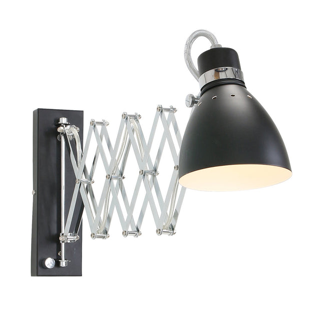 Wandlamp Spring 6290ZW Zwart