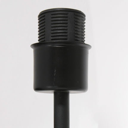 Wandlamp Stang 8205ZW Zwart + Kap Velours Groen