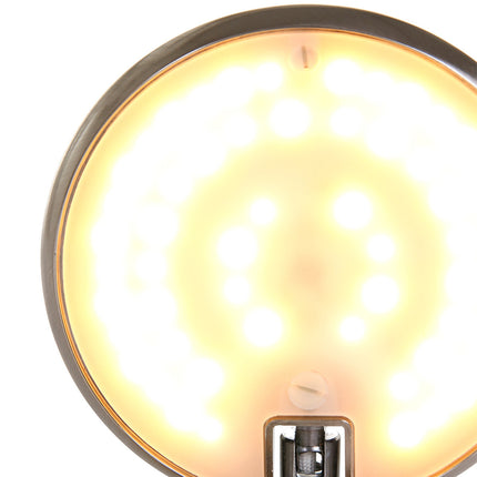 Wandlamp Zenith LED 1442ST Staal