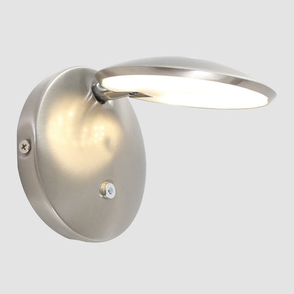 Wandlamp Zenith LED 1442ST Staal