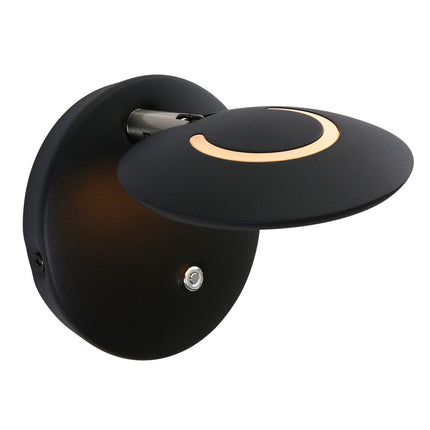 Wandlamp Zenith LED 1442ZW Zwart