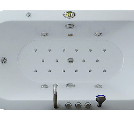 EXA BAD Whirlpool Villa Sofia white Bathtubs