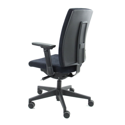Eva Comfort Zwart Regain - Bureaustoel Ergonomisch (N)EN 1335