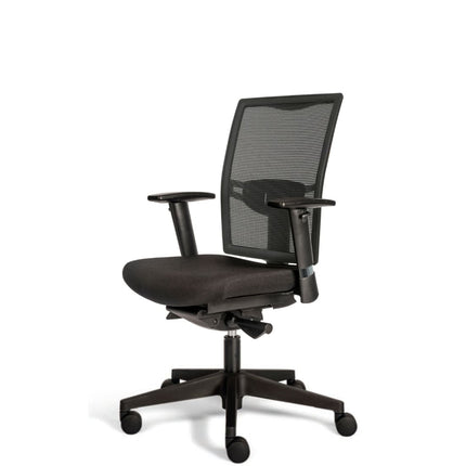 Projectas V1 Mesh Black Edition - Bureaustoel Ergonomisch Design (N)EN 1335