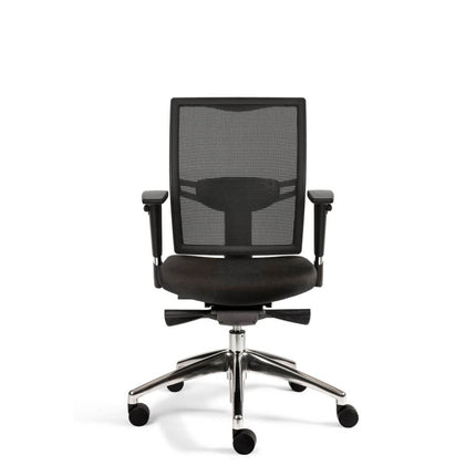 Projectas V1 Mesh Black Edition - Bureaustoel Ergonomisch Design (N)EN 1335