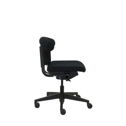 T-Bone Black Edition Zwart - Bureaustoel Ergonomisch Design (N)EN 1335