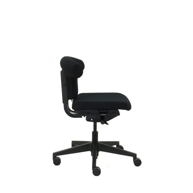 T-Bone Black Edition Zwart - Bureaustoel Ergonomisch Design (N)EN 1335