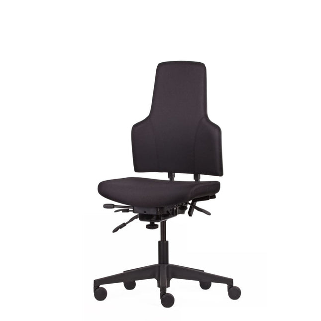 Werkstoel WS Klasse Black Edition Comfort (N)EN 1335