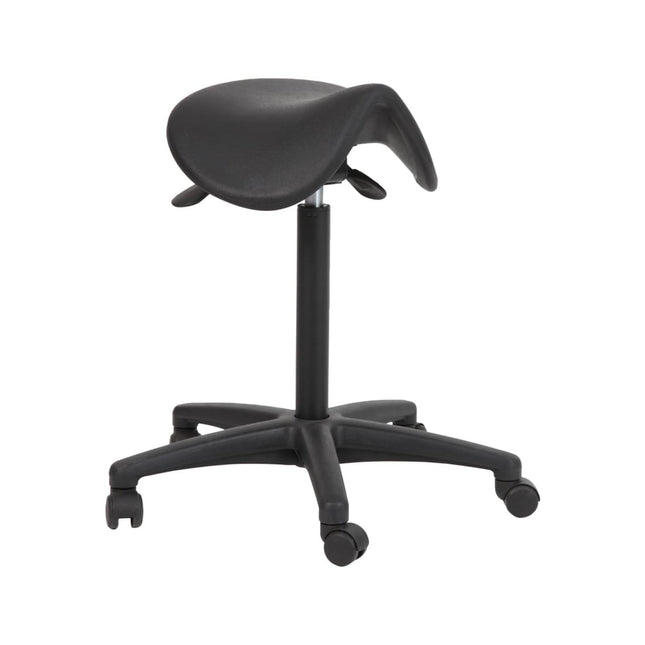 Zadelkruk PUR - PUR Zitting - Nylon onderstel - Bureaukruk (ongemonteerd)