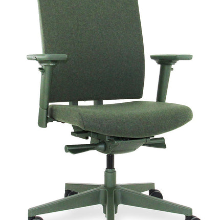 Zuidas Comfort Special Edition Groen - Zonder Lendensteun - Bureaustoel Ergonomisch Design (N)EN 1335