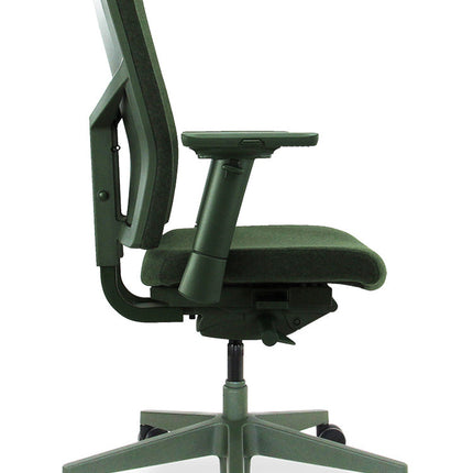 Zuidas Comfort Special Edition Groen - Zonder Lendensteun - Bureaustoel Ergonomisch Design (N)EN 1335