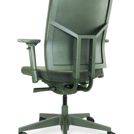 Zuidas Comfort Special Edition Groen - Zonder Lendensteun - Bureaustoel Ergonomisch Design (N)EN 1335