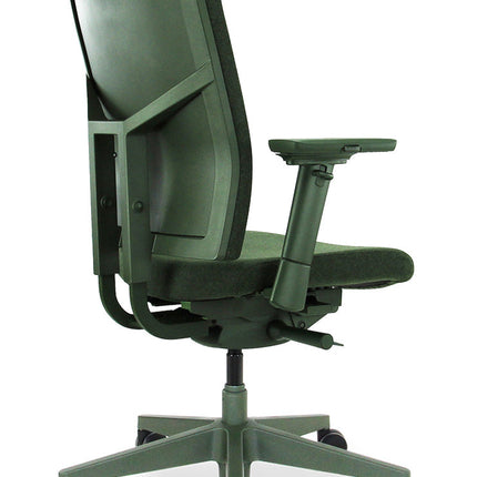 Zuidas Comfort Special Edition Groen - Zonder Lendensteun - Bureaustoel Ergonomisch Design (N)EN 1335