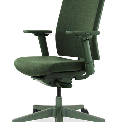 Zuidas Comfort Special Edition Groen - Zonder Lendensteun - Bureaustoel Ergonomisch Design (N)EN 1335