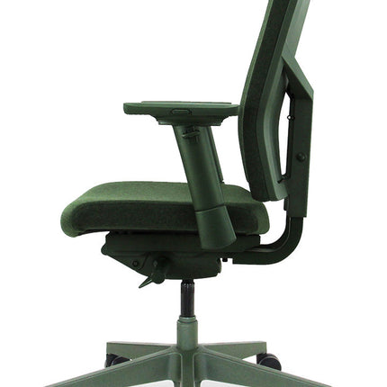 Zuidas Comfort Special Edition Groen - Zonder Lendensteun - Bureaustoel Ergonomisch Design (N)EN 1335