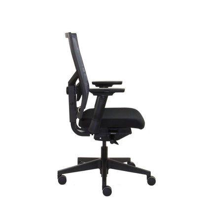 Zuidas Mesh Black Edition - Zitting in Regain - Bureaustoel Ergonomisch Design (N)EN 1335