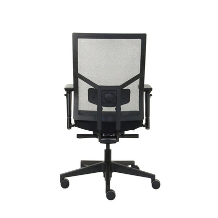 Zuidas Mesh Black Edition - Zitting in Regain - Bureaustoel Ergonomisch Design (N)EN 1335